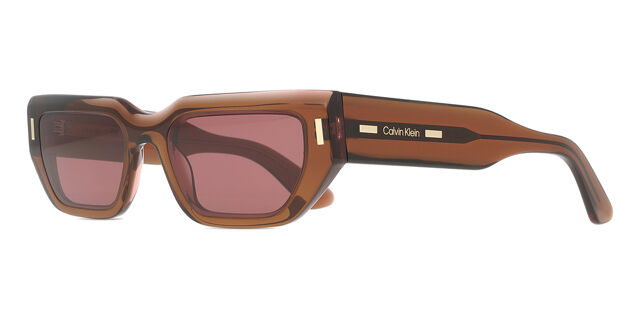 Calvin Klein CK24500S 228 Rectangle Transparent Dark Brown  display picture 2