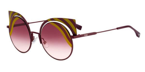 purple fendi glasses