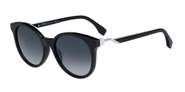 Fendi FF 0292/S 807/T4 Sunglasses Black | VisionDirect Australia