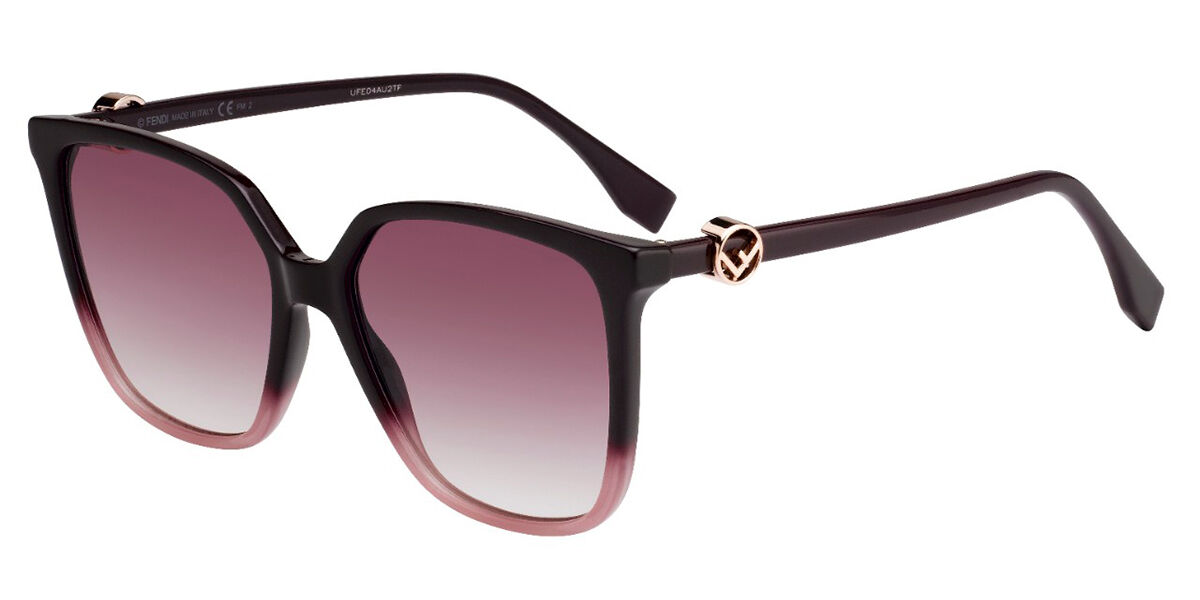 Fendi FF 0191/S LEI 000/2M Sunglasses Pink | VisionDirect Australia