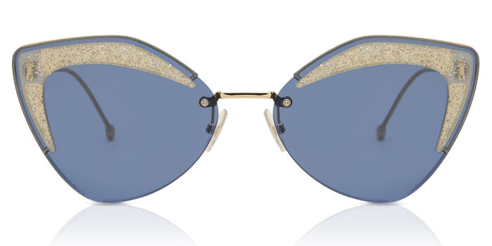 Fendi FF 0209/F/S Asian Fit 086/HA Ovalado Dark Havana  display picture 1