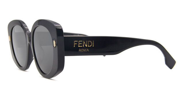 FENDI Micrologo Asian Fit Sunglasses Fendi SL 7667 55 U28 – Vintage Frames Company main image 3