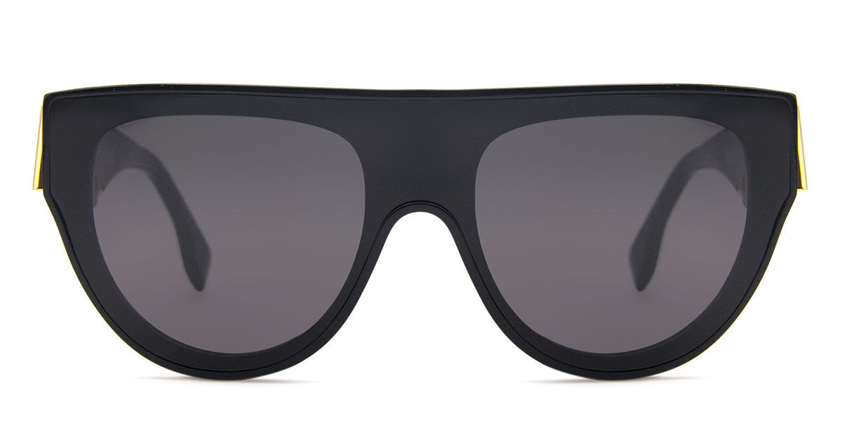 正規品　FENDI ラウンドフレーム サングラス FENDI 【値下げ】FENDI FE401371 サングラス ブラック サイズ