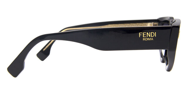 Fendi FE 40163U 01V Cat Eye Shiny Black Sunglasses  display picture 1