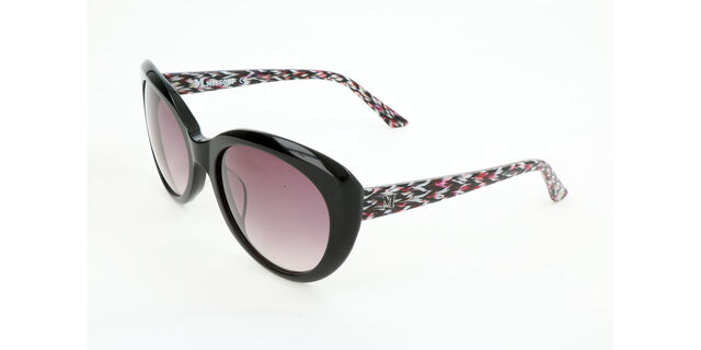 Missoni MM 584 05SA Cat Eye Shiny Black Sunglasses  display picture 3