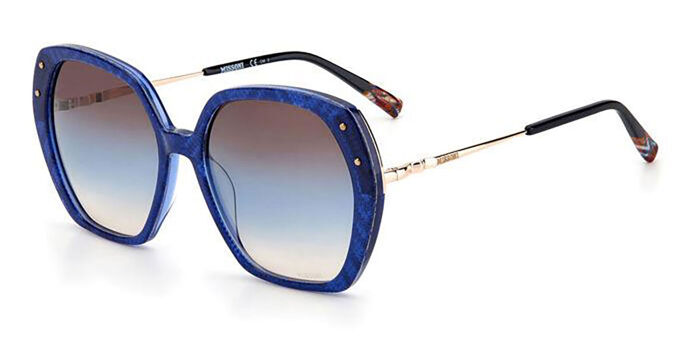 Missoni MIS 0185/S VK6/T4 Single Lens White Sunglasses  display picture 3