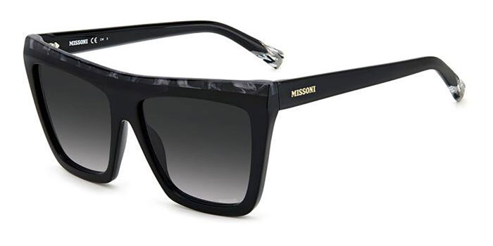 Missoni MIS 0089/S 1EI/9O Square Pattern Black Sunglasses  display picture 1