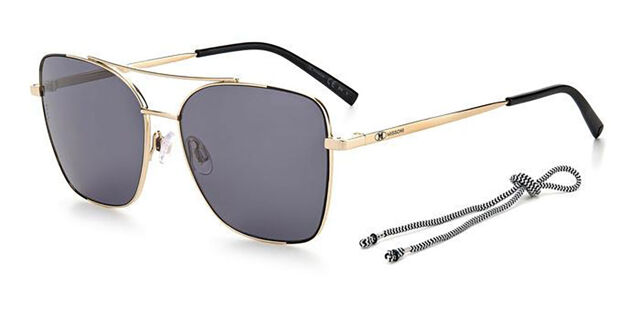 Missoni MMI 0037/S 2M2/IR Pilot Black Gold Sunglasses  display picture 2