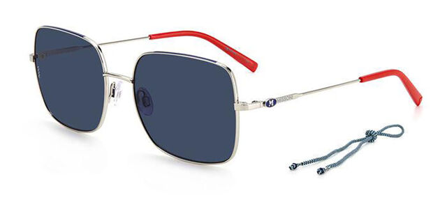 MISSONI RED SQUARE SUNGLASSES, oversized Missoni MI59506 Occhiali Da Sole Donna Colore Rosso RIF 5848  main image 3
