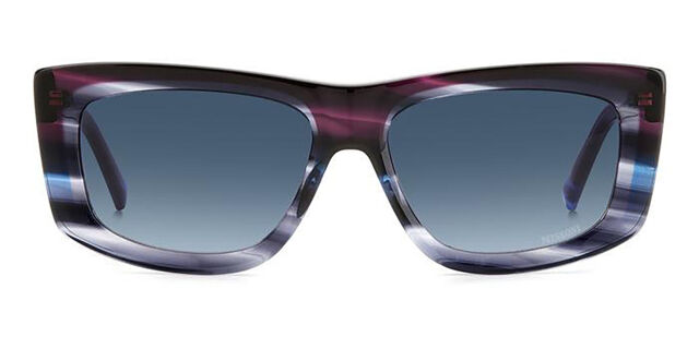 Missoni MIS 0111/S V43/08 Rectangle Blue Violet Horn  display picture 1