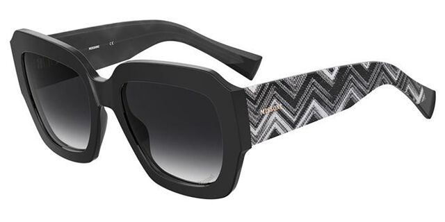 Missoni MIS 0079/S 807/9O Square Black Sunglasses 