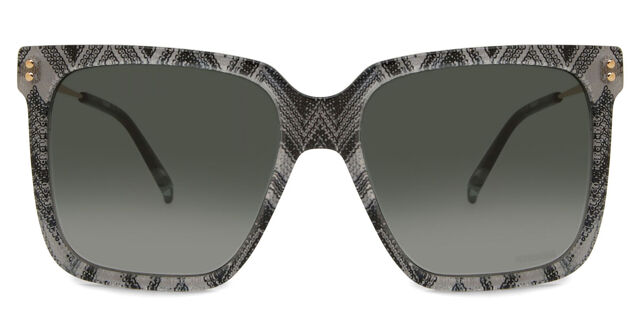 Missoni MIS 0107/S S37/9O Square Pattern Black Sunglasses  display picture 3