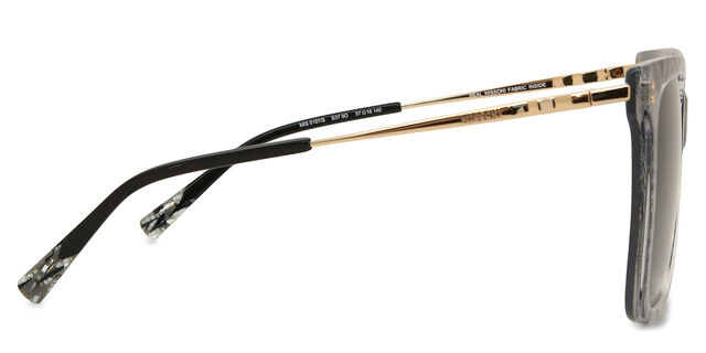 Missoni MIS 0107/S S37/9O Square Pattern Black Sunglasses  display picture 1