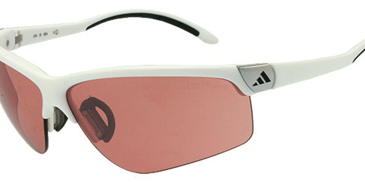Adidas A164 L 6054 E Sunglasses in White | SmartBuyGlasses USA