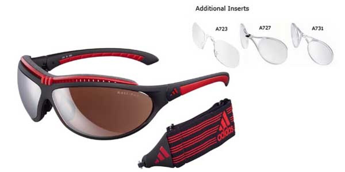 Adidas A141 Pro Sunglasses in Red | USA