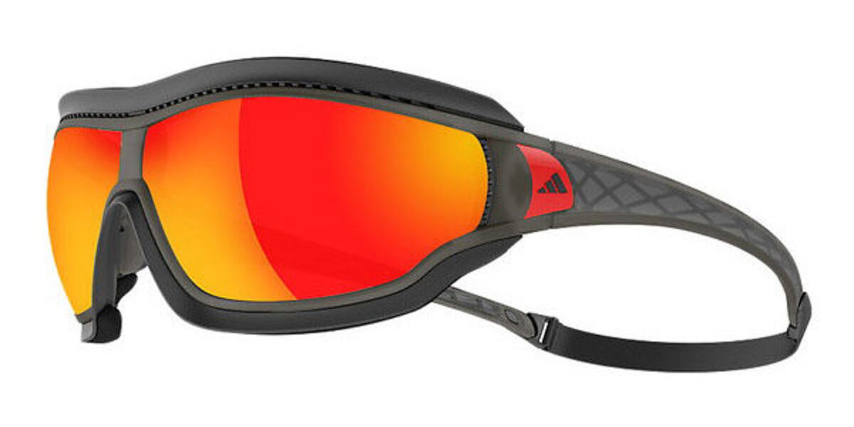 Adidas A197 Tycane Pro Outdoor 6055 Sunglasses Matte Grey | SmartBuyGlasses  UK