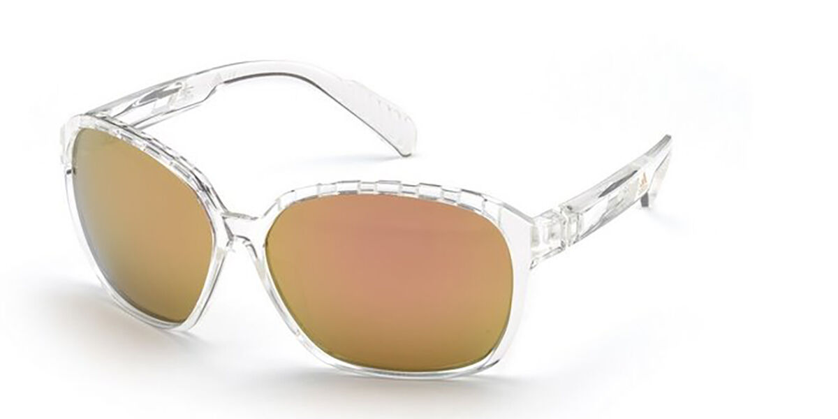 Photos - Sunglasses Adidas SP0013 26G Women's  Clear Size 62 