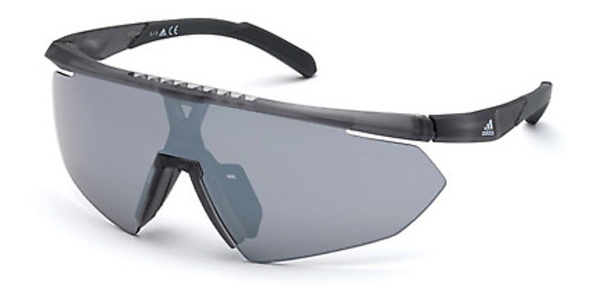 Photos - Sunglasses Adidas SP0015 20C Men's  Grey Size 144 