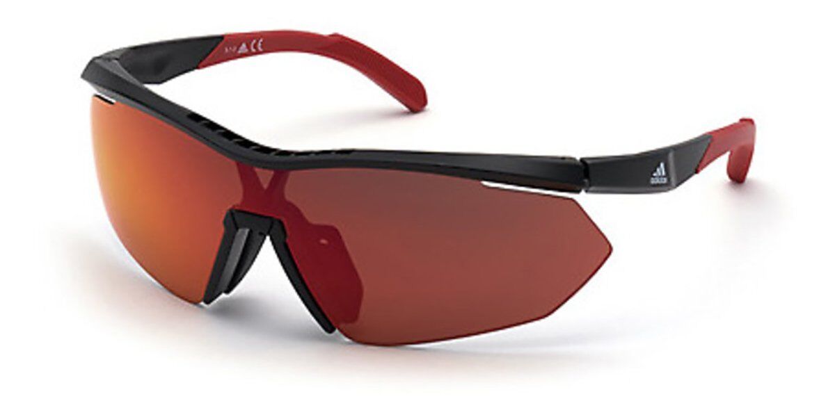 Adidas Sp0016 01l Sunglasses In Black Gloss Smartbuyglasses Usa