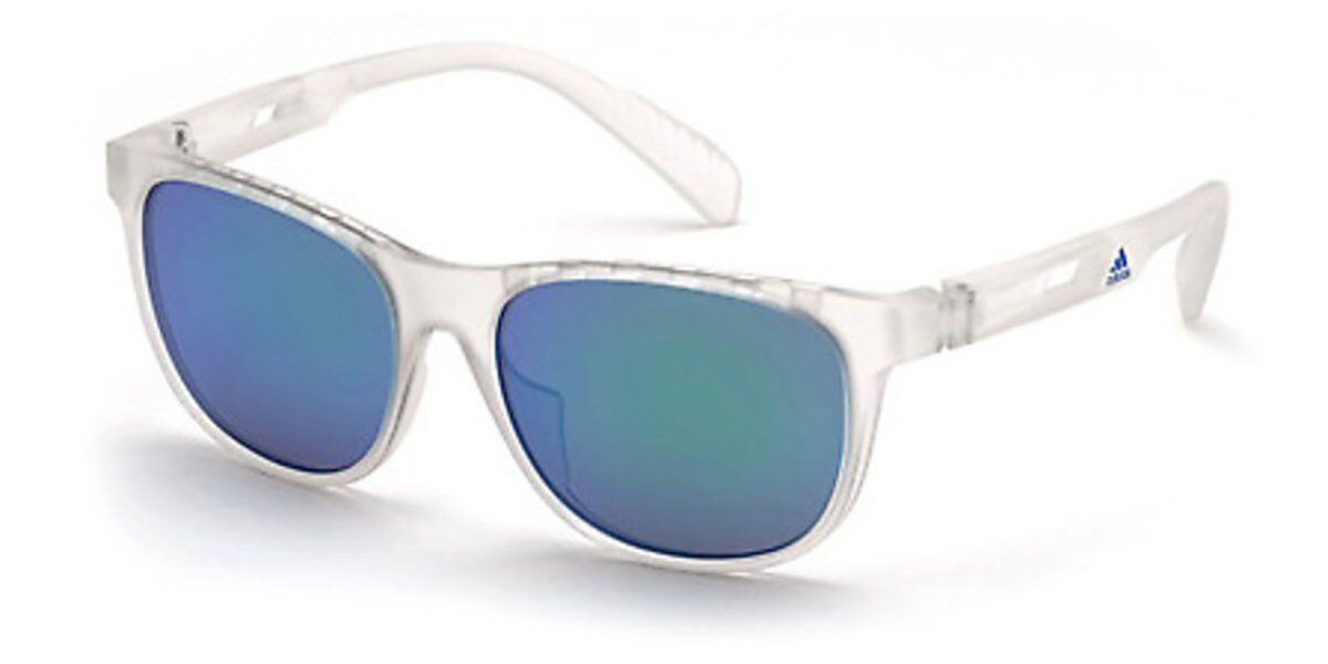 Photos - Sunglasses Adidas SP0022 26C Men's  Clear Size 55 