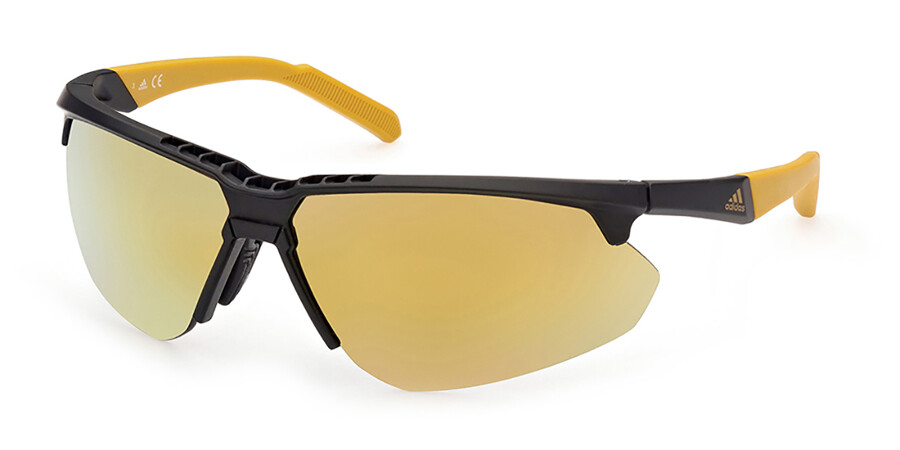 Vacío Claraboya Canciones infantiles Adidas SP0042 02G Sunglasses in Matte Black | SmartBuyGlasses USA
