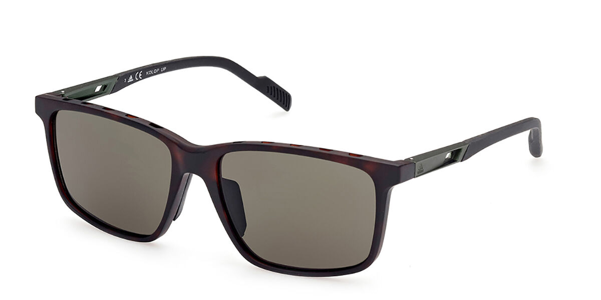 Photos - Sunglasses Adidas SP0050 52N Men's  Tortoiseshell Size 57 
