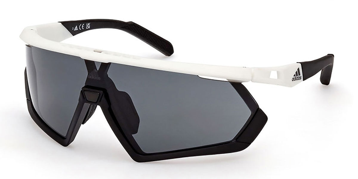 Photos - Sunglasses Adidas SP0054/S 24A Men's  White Size 135 
