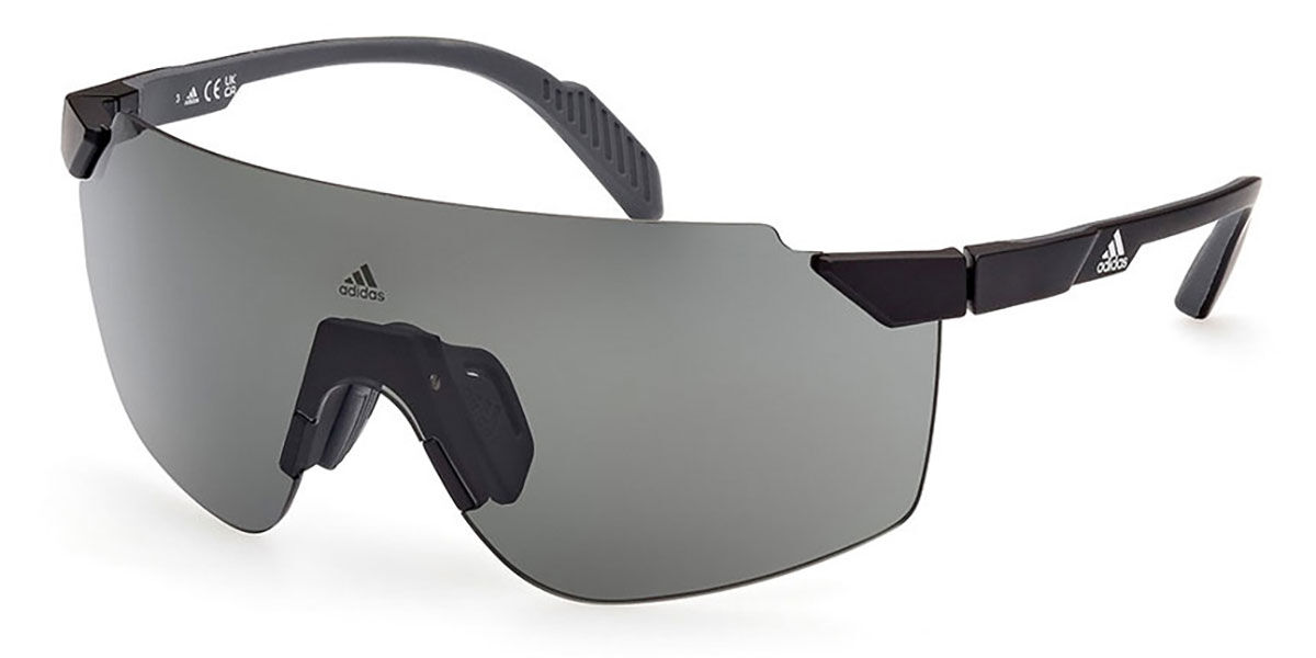 Adidas SP0056 02A Schwarze Herren Sonnenbrillen