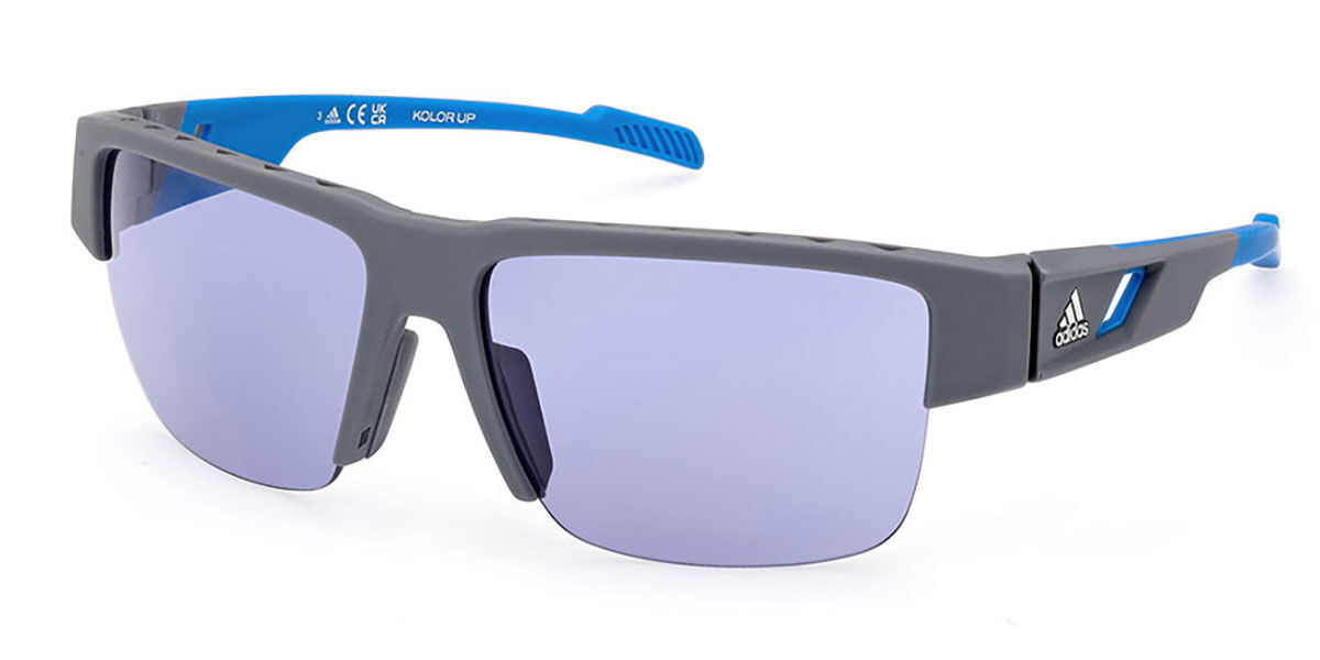 Adidas SP0070 20V Graue Herren Sonnenbrillen