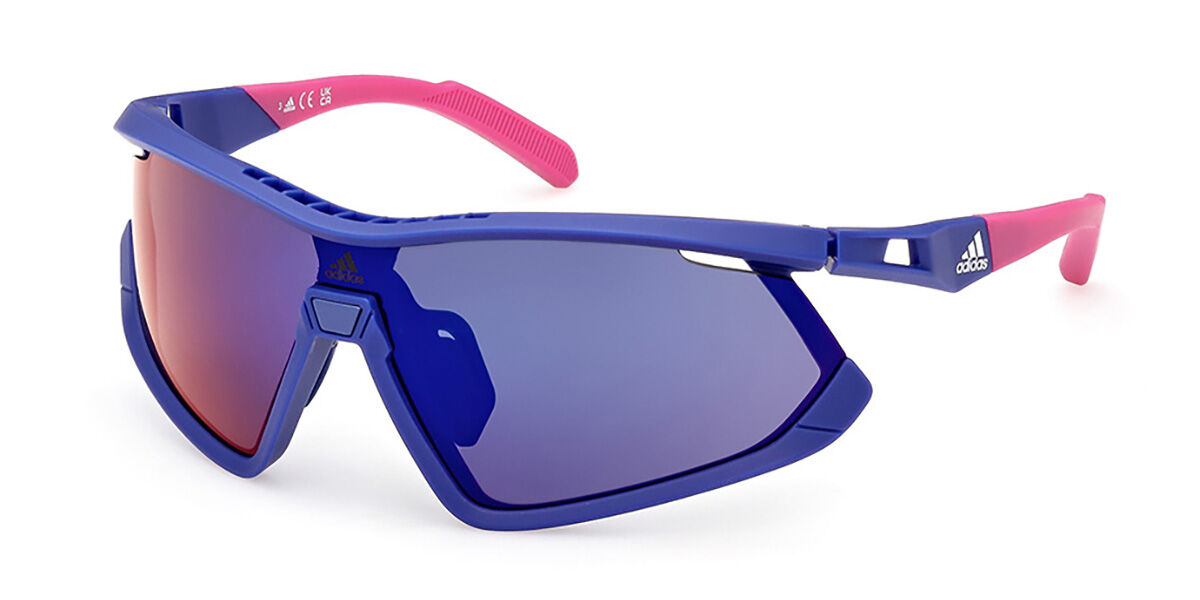 Adidas SP0055 91Z Blaue Herren Sonnenbrillen