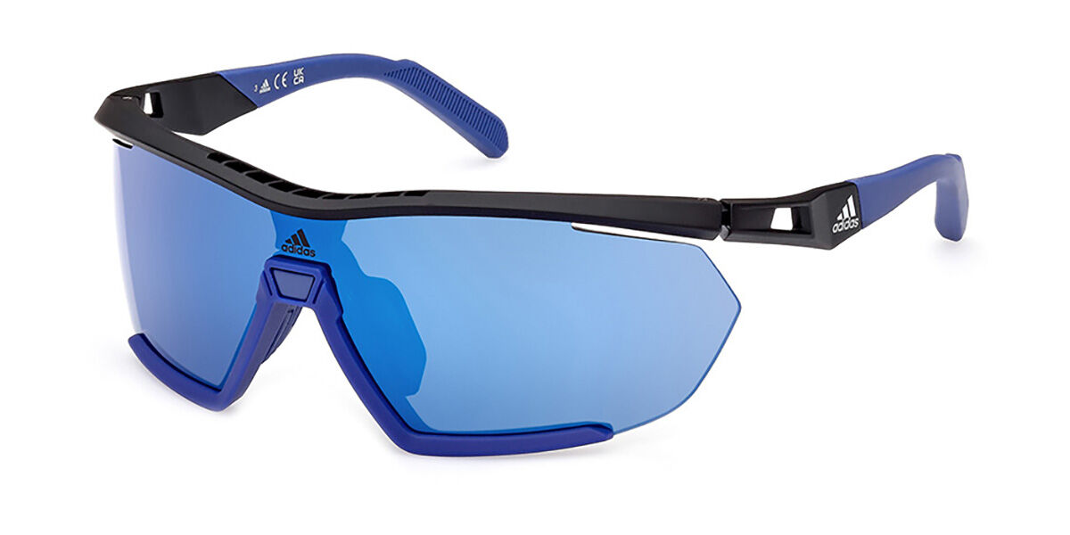 Photos - Sunglasses Adidas SP0072 CMPT AERO LI 05X Men's  Blue Size 133 