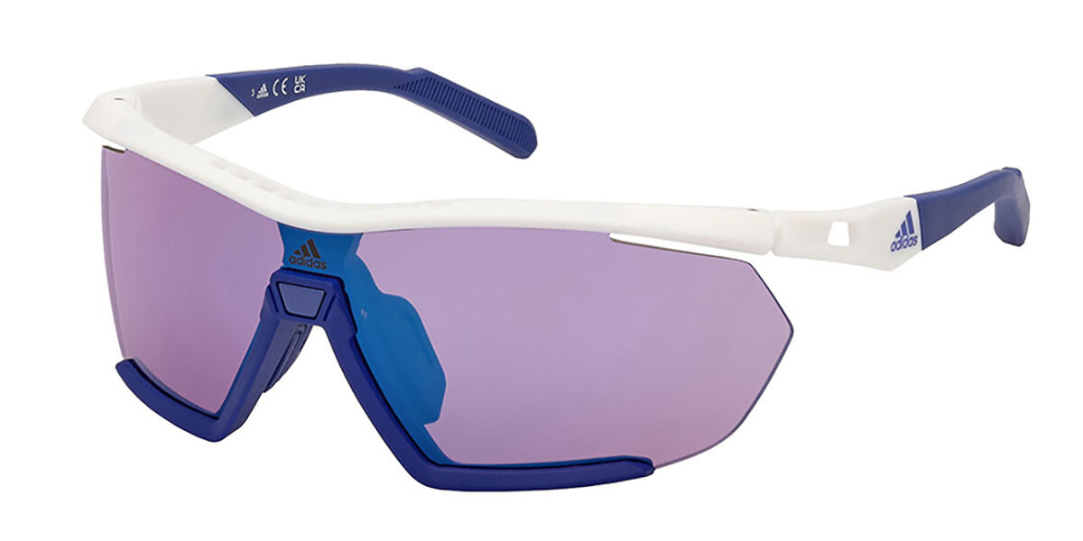 Photos - Sunglasses Adidas SP0072 CMPT AERO LI 24X Men's  Blue Size 133 