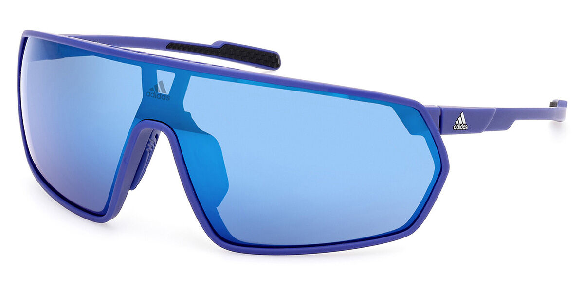 Adidas Sp0088 PRFM Shield 91Q Blaue Herren Sonnenbrillen