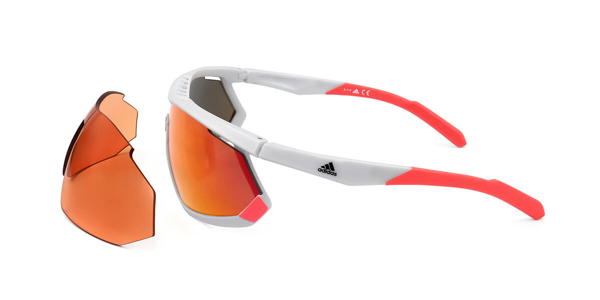 SP0002-F Asian Fit サングラス ホワイト | SmartBuyGlasses JP