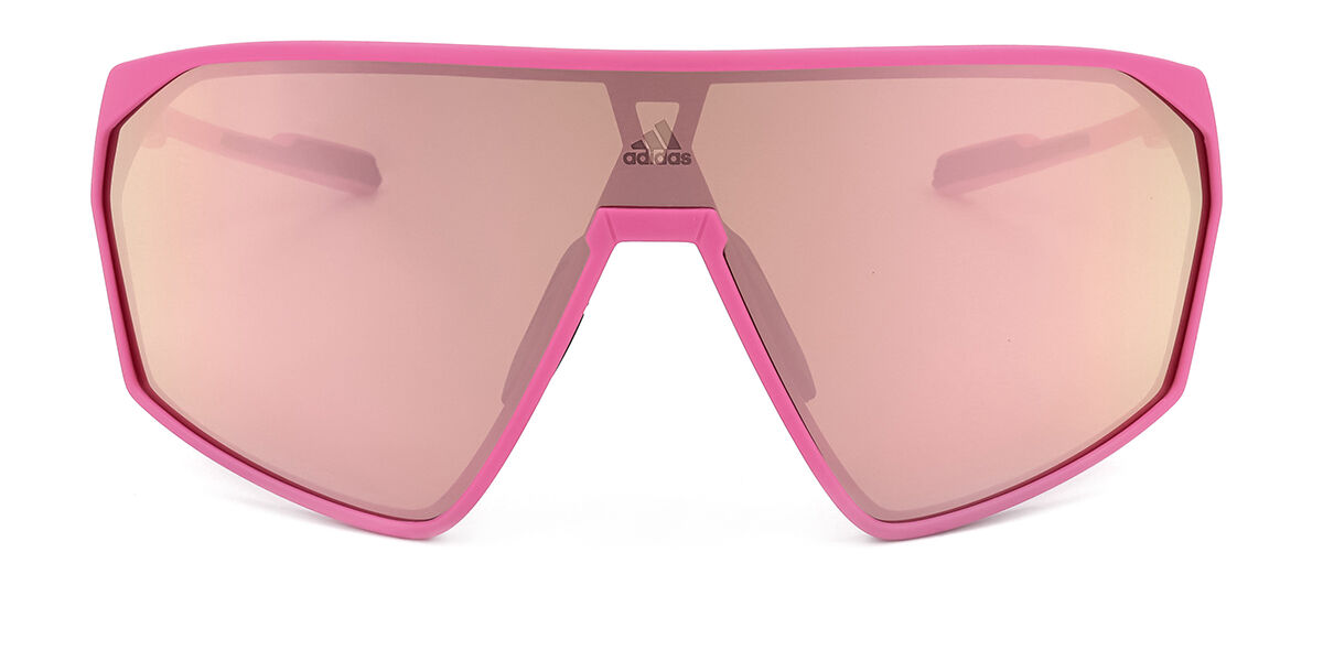 Photos - Sunglasses Adidas SP0073 73Z Men's  Pink Size 99 