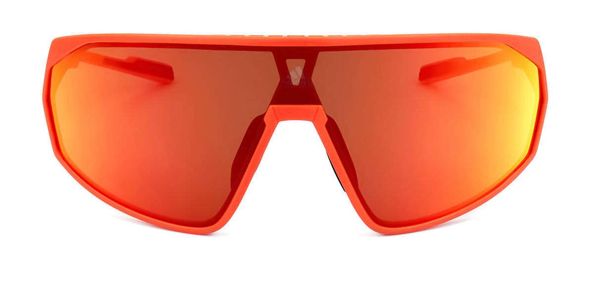 Photos - Sunglasses Adidas SP0074 43L Men's  Orange Size 99 