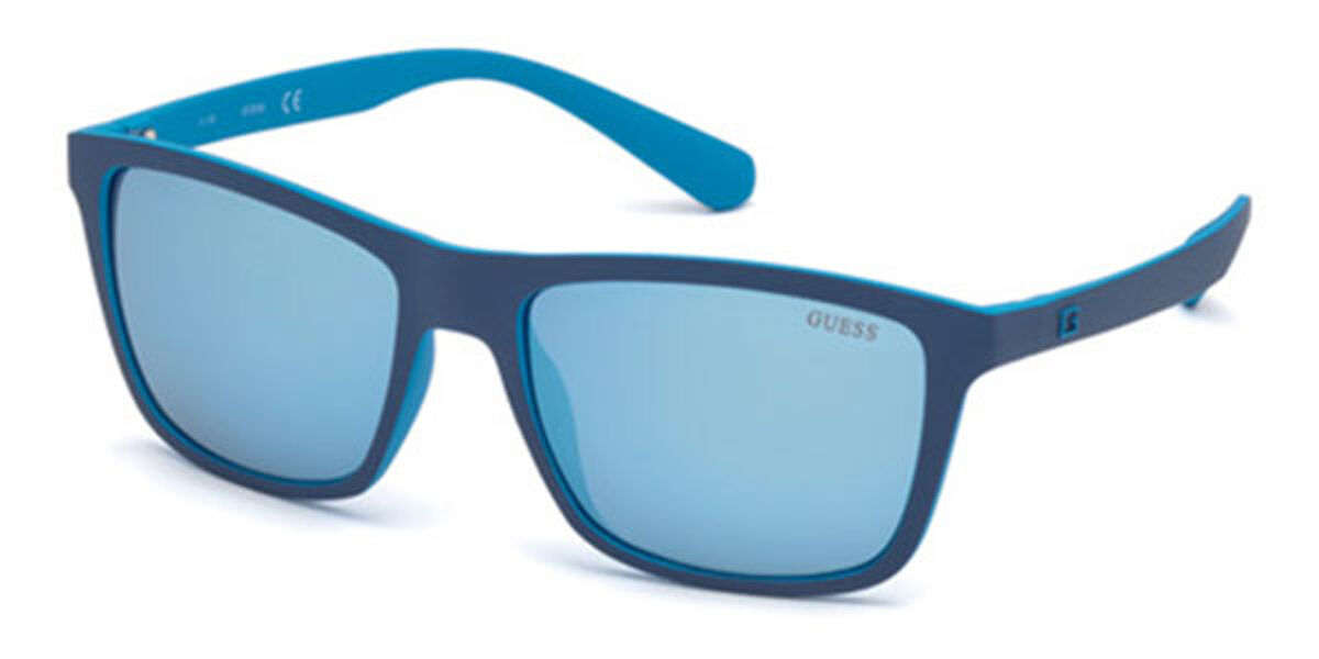 Guess GU6889 91X Sunglasses in Blue | SmartBuyGlasses USA