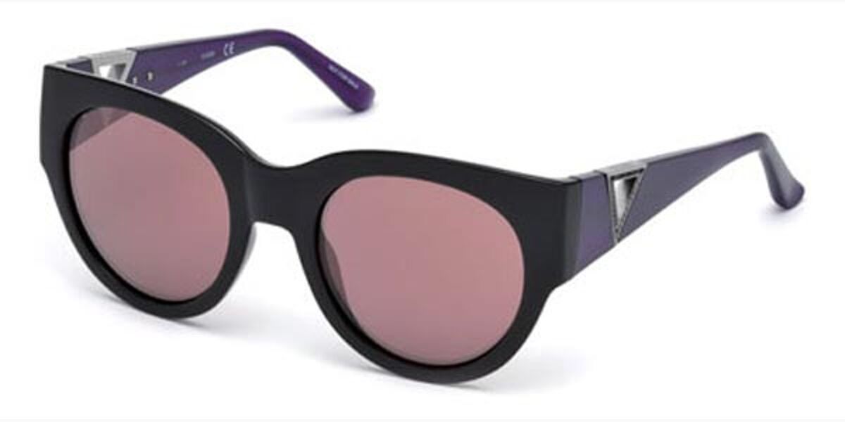 Guess GU 7496-S 01Z Sunglasses in Black | SmartBuyGlasses USA