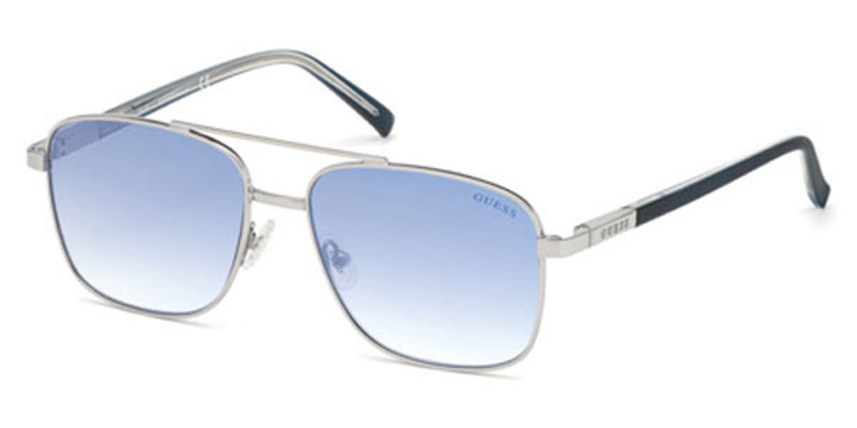 Guess GU3040 10W Sunglasses Silver | VisionDirect Australia