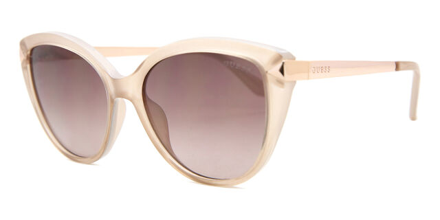 Guess Cateye Cream Sunglasses - GU7658-57F Guess | Accessories | Guess Cateye Cream Sunglasses  main image 3