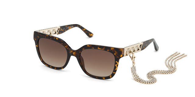 Guess GU7691 52F Square Dark Havana Sunglasses | Vision  display picture 3