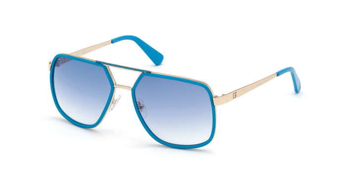 GUESS GF5103 Sunglasses - Metal Frame With Gradient UV Protection Lenses