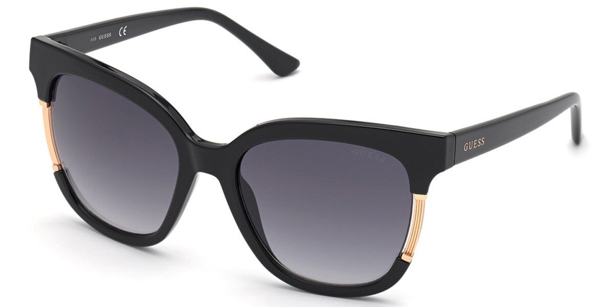 Guess Gu 7726 05b Sunglasses Black Gold Visiondirect Australia