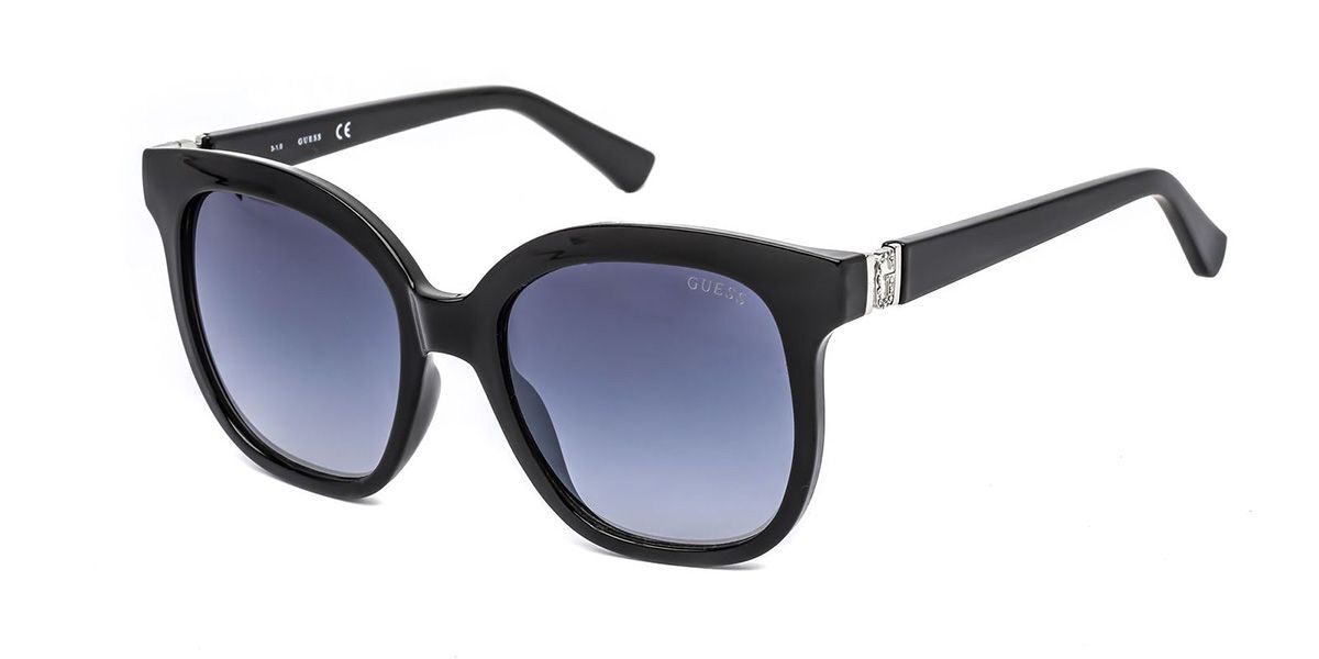 Guess GF 6086 01B Sunglasses in Black | SmartBuyGlasses USA