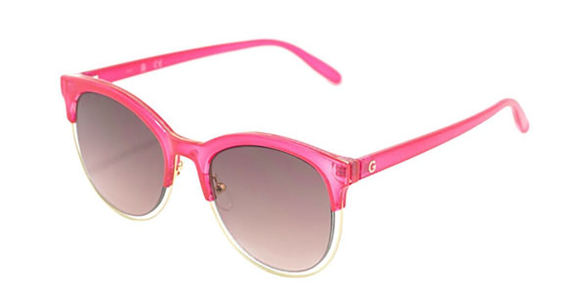 Photos - Sunglasses GUESS GG 1159 75F Men's  Pink Size 53 