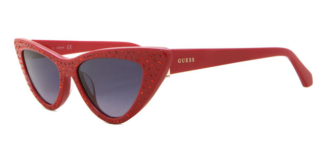 Guess GU7810 68B Cat Eye Red Sunglasses | SmartBuyGlasses US display picture 1