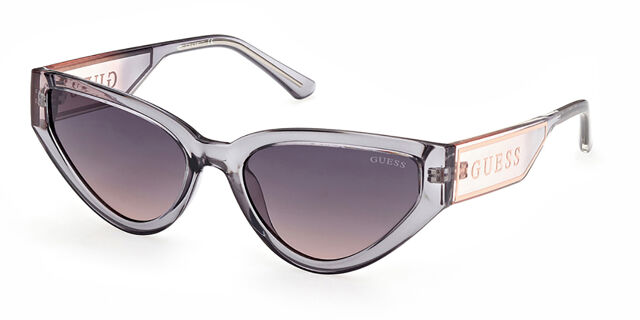 Guess GU7819 20B Cat Eye Transparent Grey Sunglasses  display picture 2