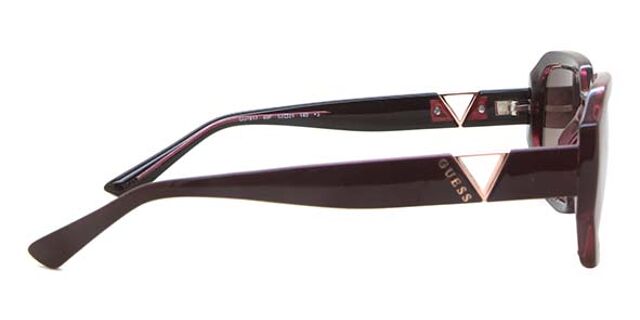 Guess GU7817 69F Rectangulares Burgundy lentes de sol  display picture 2