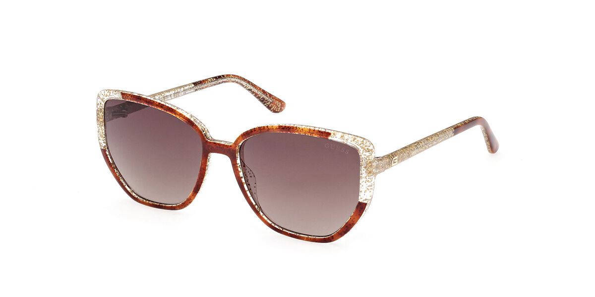 Guess GU 7882 52F Sunglasses Glitter Gold Tortoise | VisionDirect Australia