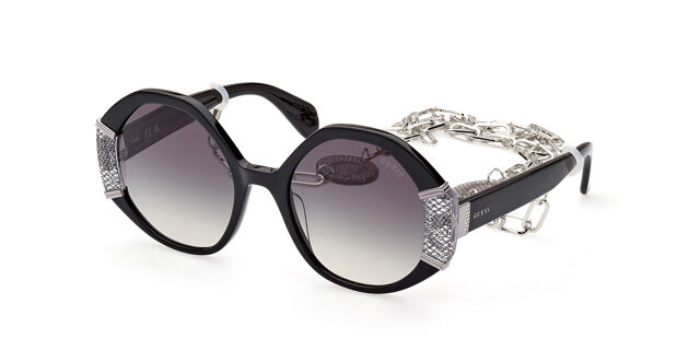 Guess Black and Silver Sunglasses Guess GU7873/S 01B Sunglasses - US main image 3